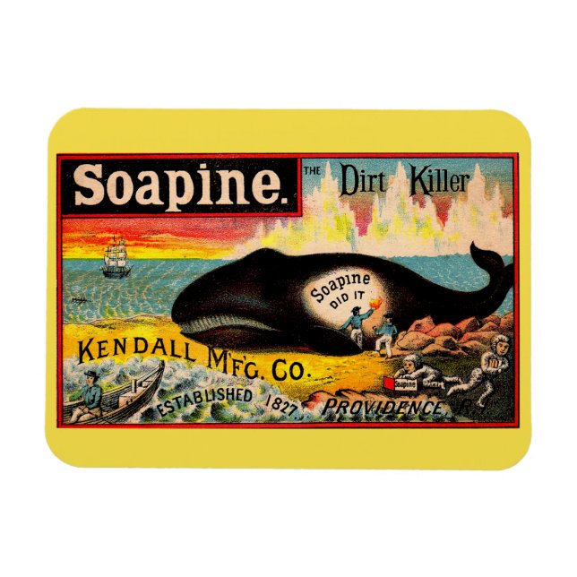 Ímã Cartão vitorioso Soapine, o assassino do dieta (Horizontal)
