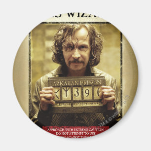 Imã Cartaz de Procurado de Sirius Black