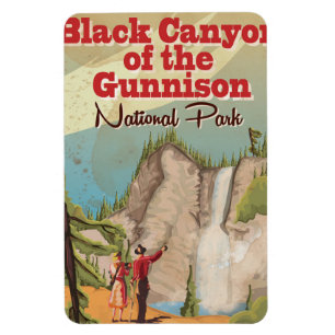Ímã Cartaz de Viagem Antigo Bryce Canyon