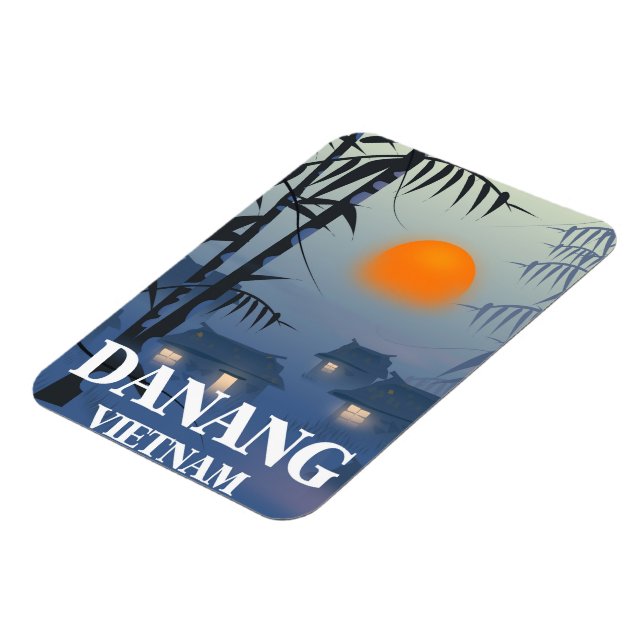 Ímã cartaz de viagem para Da Nang, Vietnã (Left Side)