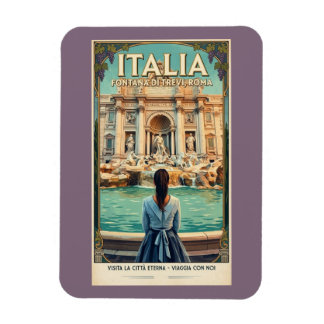 Ímã Cartaz de Viagem/Roma