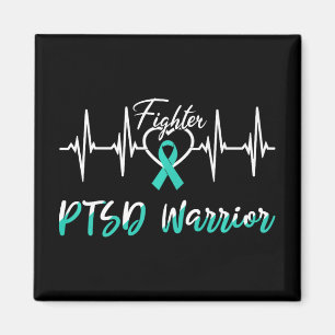 Imã Cartaz do Guerreiro de Sensibilização do Ptsd Luta