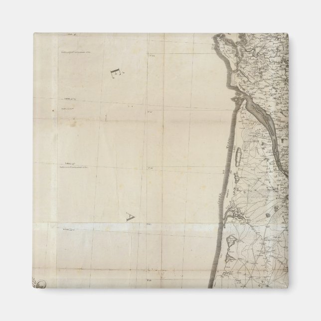 Imã Carte de la France SO (Frente)