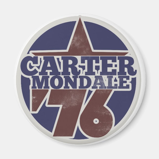 Imã Carter Mondale 76 (Frente)
