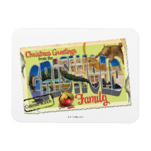 Ímã Cartões de natal da família Griswold