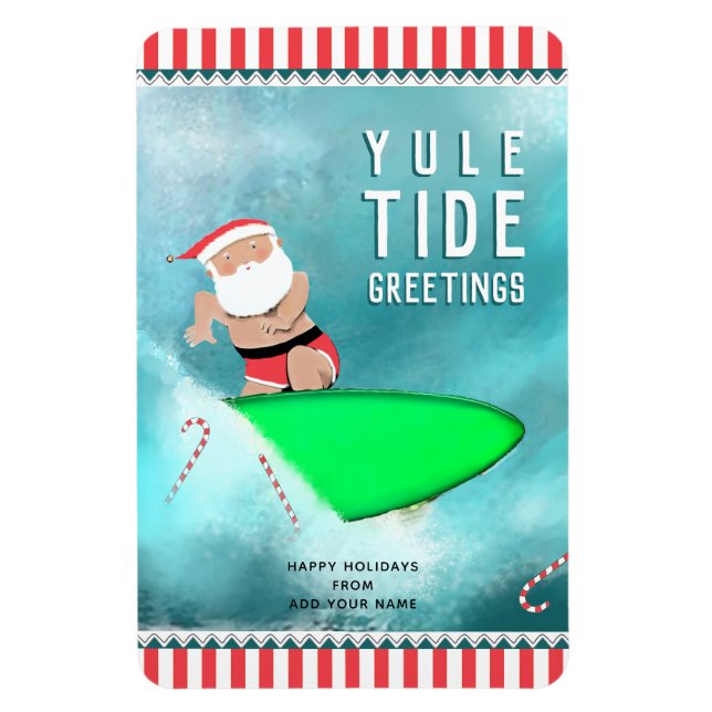 Ímã Cartões de presentes de Natal engraçados (Vertical)