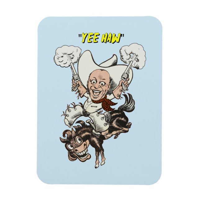 Ímã Cartografia pistolas fotografadas a cavalo (Vertical)