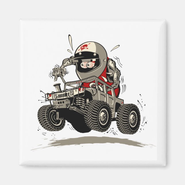 Imã Cartoon Buggy (Frente)