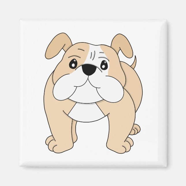 Imã Cartoon de Cachorro Incrível (Frente)
