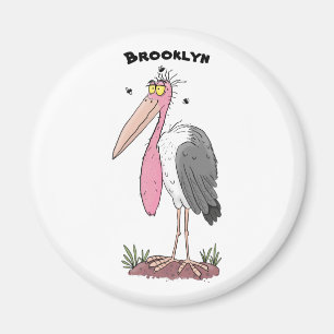 Imã Cartoon engraçado marabou