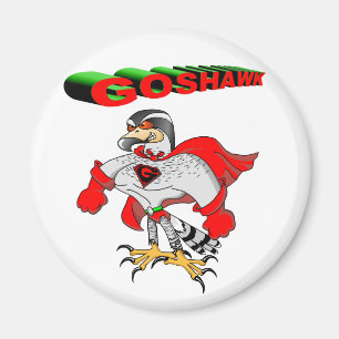 Imã Cartoon Goshawk