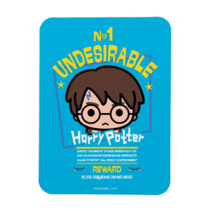 Ímã Cartoon Harry Potter queria Poster gráfico