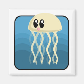Imã Cartoon Jellyfish