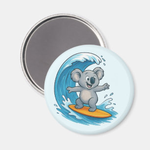 Imã Cartoon Koala Bear