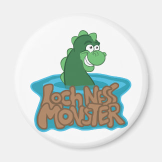 Imã Cartoon Loch Ness