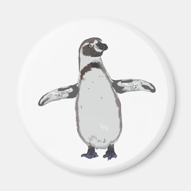 Imã Cartoon Penguin (Frente)