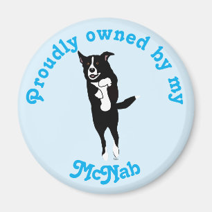 Imã Cartoon Pulando o Magneta McNab