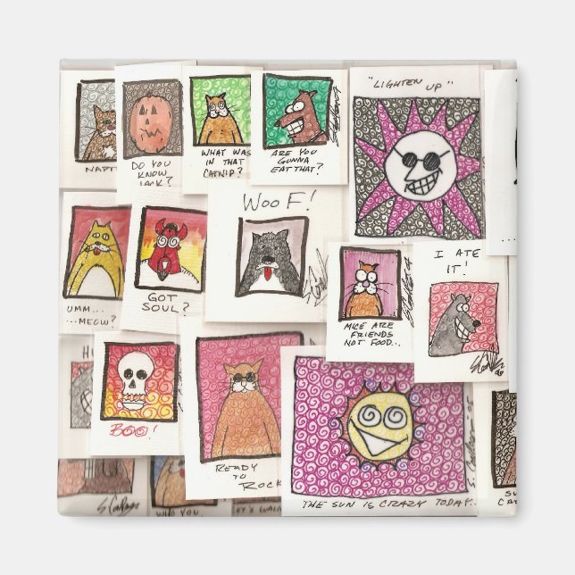 Imã Cartoons de Conroy (Frente)