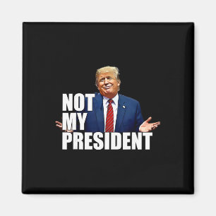 Imã Cartum Anti-Trump Não É Meu Presidente