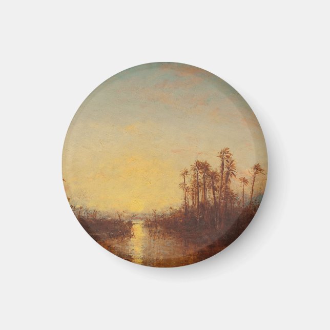 Imã Cartum, Coucher De Soleil - Félix Ziem (Frente)