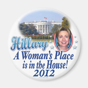 Imã Casa 2012 de Hillary por ButtonZUP