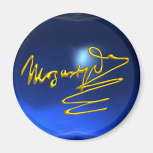 Imã CASA A MOZART, safira azul