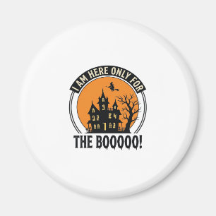 Imã Casa Assombrada de Halloween Engraçado Boo Vintage