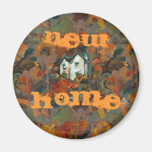 Imã Casa Branca e Árvores de outono