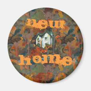 Imã Casa Branca e Árvores do outono