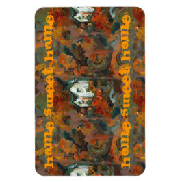 Ímã Casa Branca e Árvores do outono