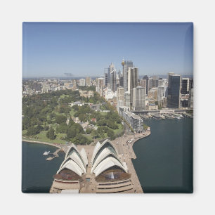 Imã Casa da Ópera de Sydney, Jardins Botânicos Reais, 