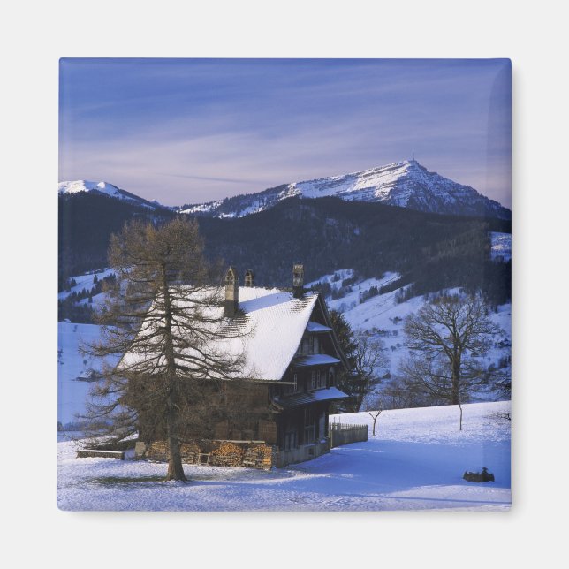 Imã Casa de fazenda e Monte Rigi e Pilatus, (Frente)