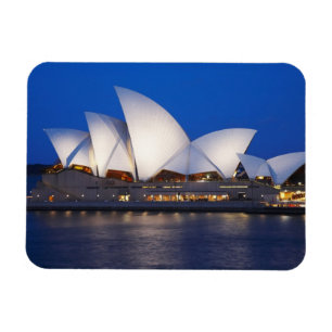 Ímã Casa de Ópera de Sydney à Noite, Sydney, Nova Gale