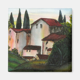 Imã Casa de Pueblo Dibujo Toscana itália