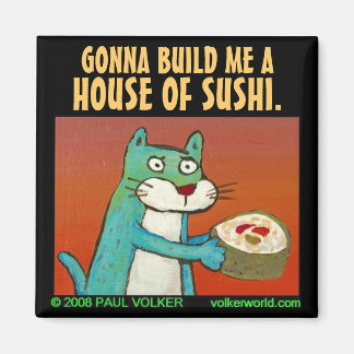 IMÃ CASA DE SUSHI. $ 3,00