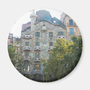 Imã Casa do estilo de Gaudi em Barcelona