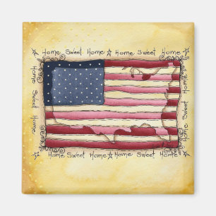 Imã casa doce home americana