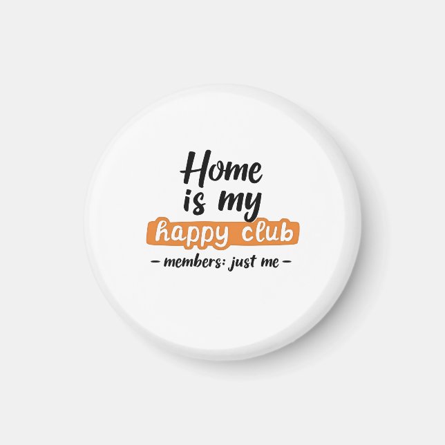 Imã Casa é o meu feliz clube - Design de introdução (Frente)
