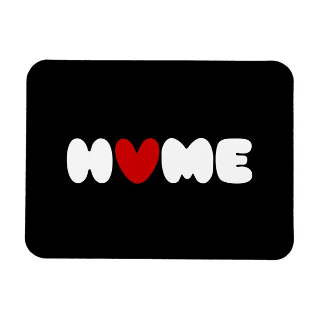 Ímã Casa É Onde Está O Coração (Horizontal)