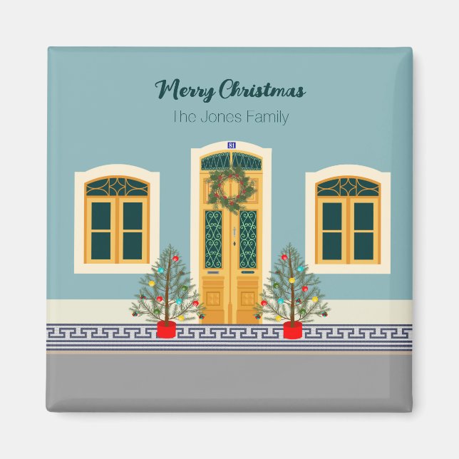 Imã Casa Festiva Portuguesa de Natal (Frente)