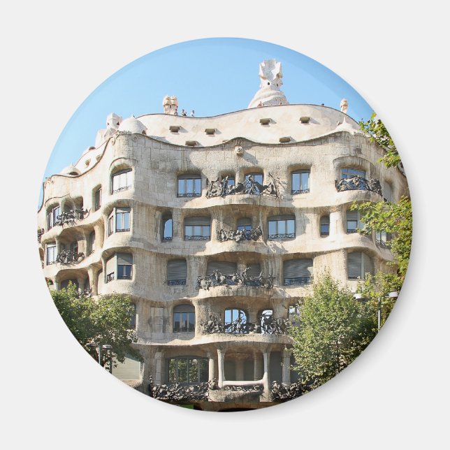 Imã Casa Mila La Pedrera (Frente)