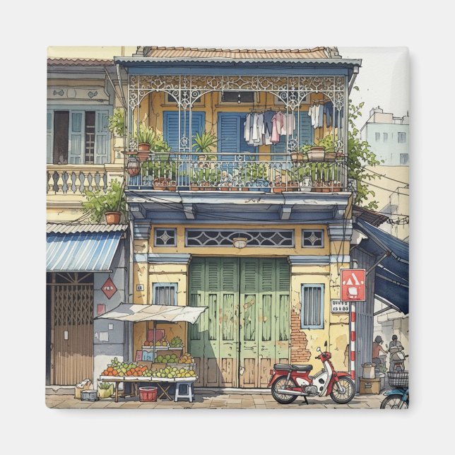 Imã Casa na Cidade de Ho Chi Minh (Frente)