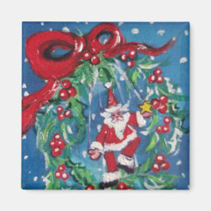 IMÃ CASA NOITE DE NATAL COM FILHO VERMELHO