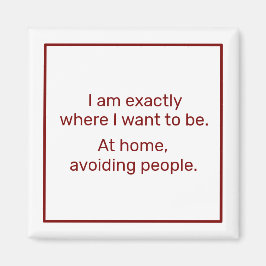 Imã Casa (vermelho)