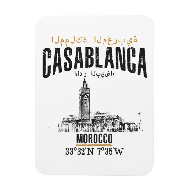 Ímã Casablanca (Vertical)