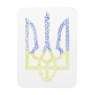 Ímã Casaco da Ucrânia do modelo espiral tridente de ar