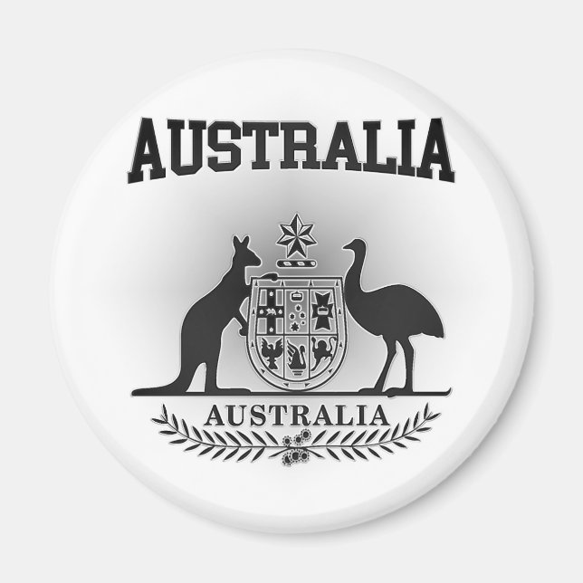 Imã Casaco de Armas da Austrália (Frente)