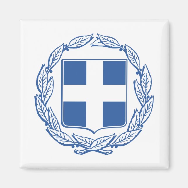 Imã Casaco de armas da Grécia (Frente)