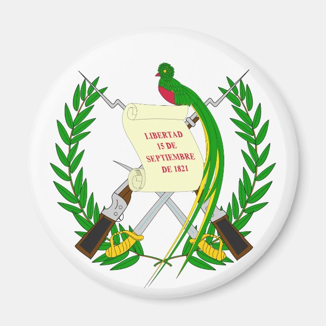 Imã Casaco de armas da Guatemala (Frente)