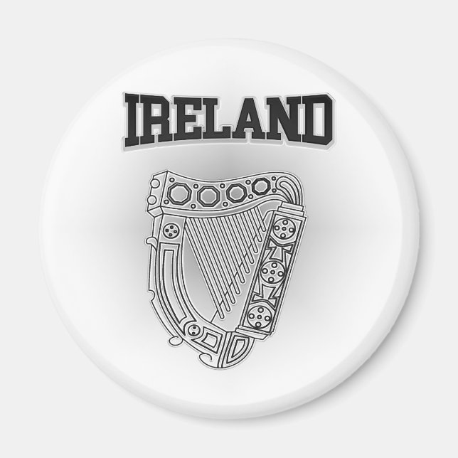 Imã Casaco de Armas da Irlanda (Frente)